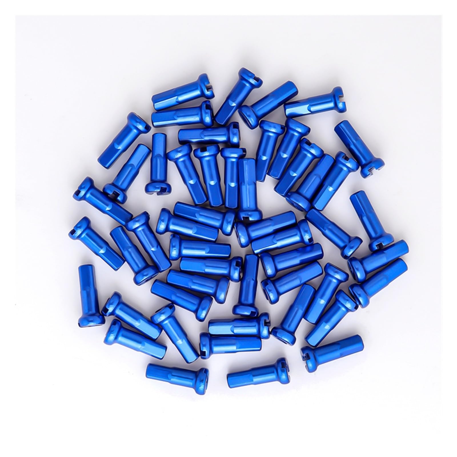 LMDO Lot De 10 Tétons De Rayons De Vélo Anodisés En Alliage D'aluminium