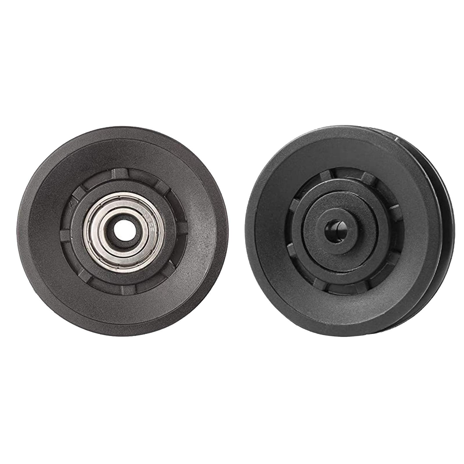 Ingranaggi Ruota puleggia del Cuscinetto Universale Universale da 105 mm per la Macchina per la Macchina della Palestra della Macchina del Cavo della Macchina del Garage (Bore Diameter : 10mm)