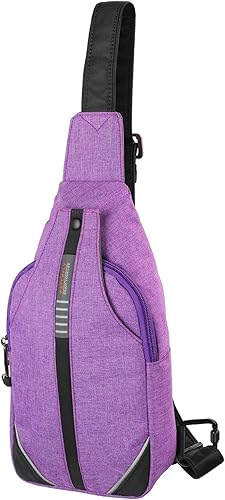 Miniatura 10 de Waterfly Mochila cruzada pequeña antirrobo para viajar en el pecho