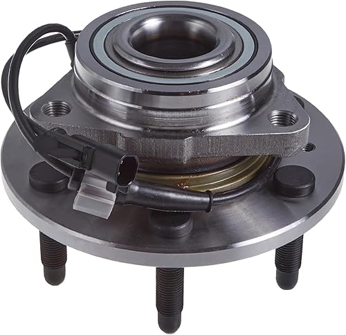 TUCAREST 515096 (para AWD/4WD) Cojinete de rueda delantera y conjunto de cubo para 07-14 Ca-dillac Escalade ESV EXT, Chevy Avalanche/Silverado