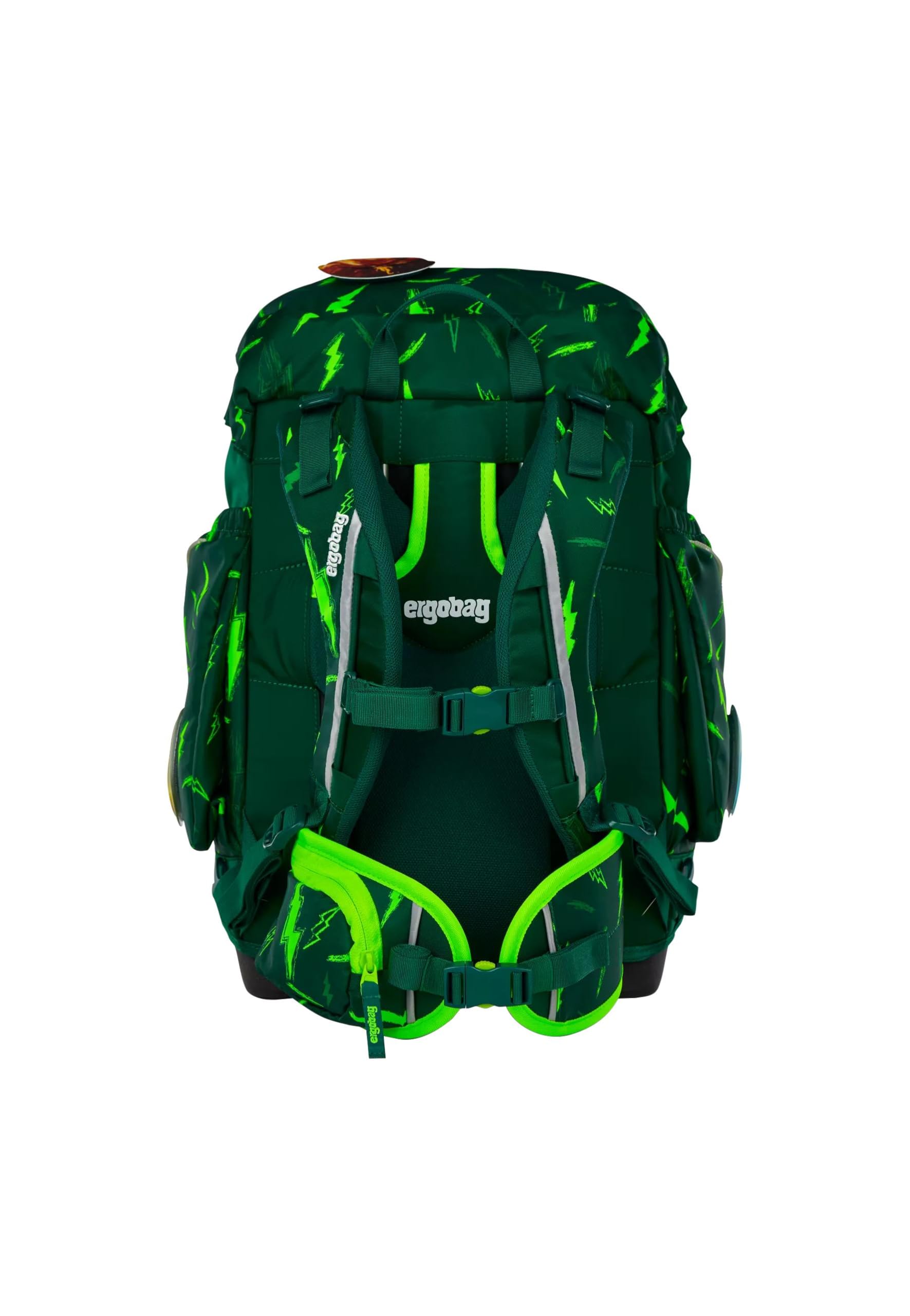 ergobag Maxi Set 6-teilig, ergonomischer Schulrucksack, Vorgänger-Kollektion, Grundschule, ideal für große Kinder ab der 1. Klasse