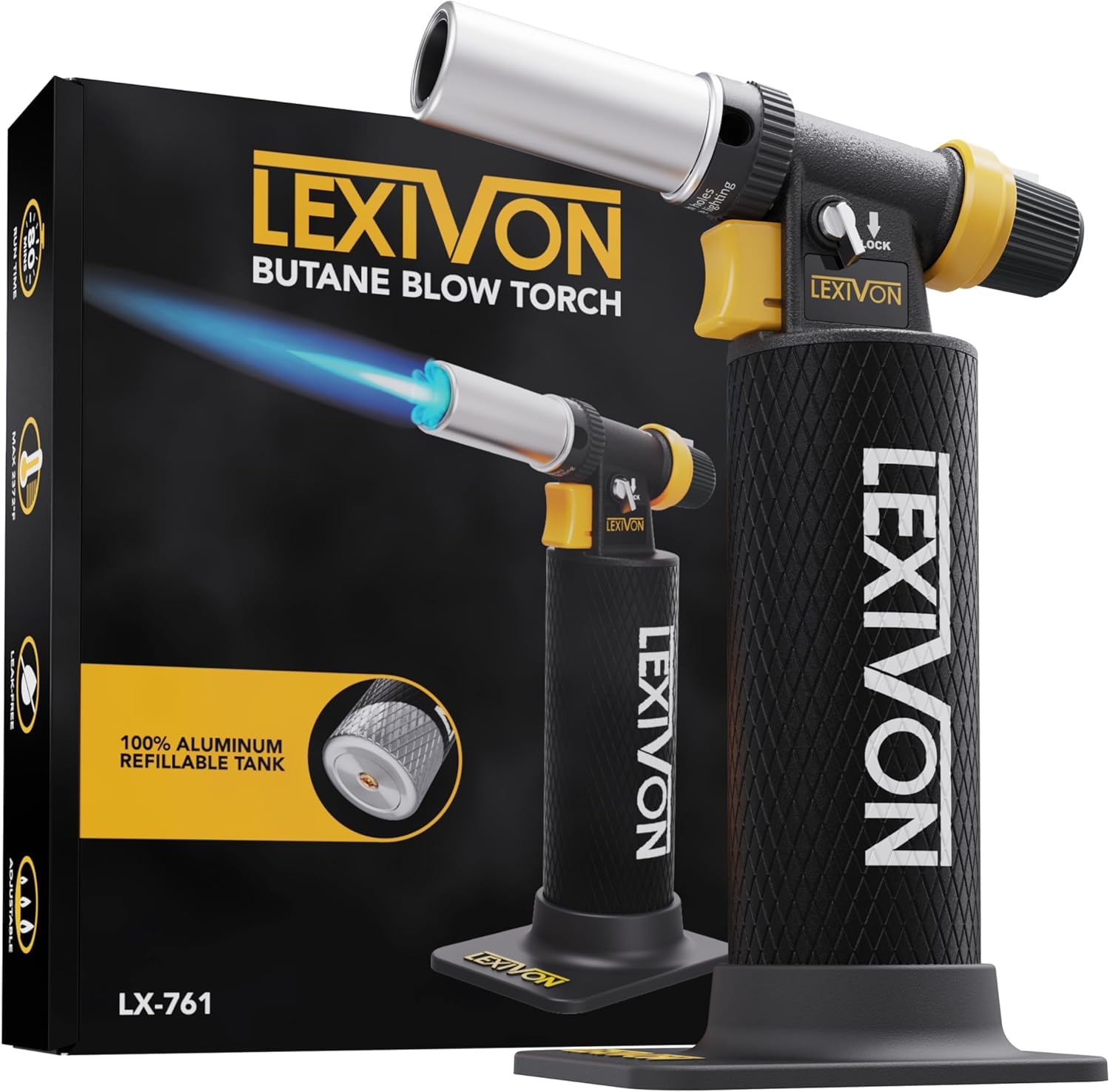LEXIVON LX-761 Butane Blow Torch