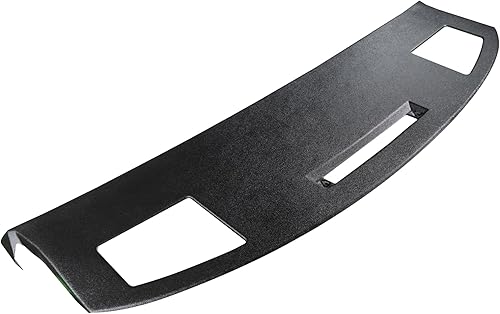 Miniatura 6 de DashSkin Tapa moldeada para salpicadero compatible con Chevrolet Corvette C4 1984-1989 en negro  Fácil fijación de vinilo agrietado, se instala