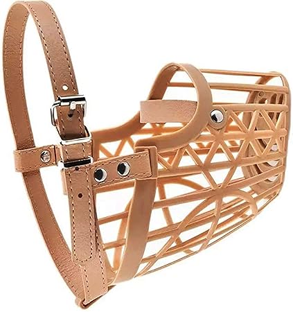 Petshop7 Adjustable Strap Wire Dog Muzzle , Muzzle for Dog Anti Biting & Anti Barking