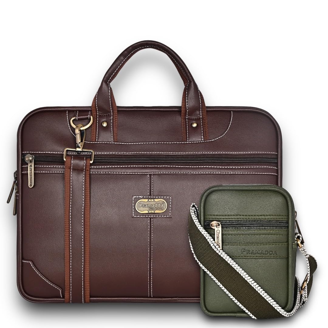 Pramadda Pure Luxury Ross Laptop Messenger Gift Combo Set | Stylish Corporate Office Gifts for Men Women Employees | Birthday Rakhi Gift for Brother Men | Elegants Gifts For Men. (B0D1RC4395) Amazon Price History, Amazon Price Tracker