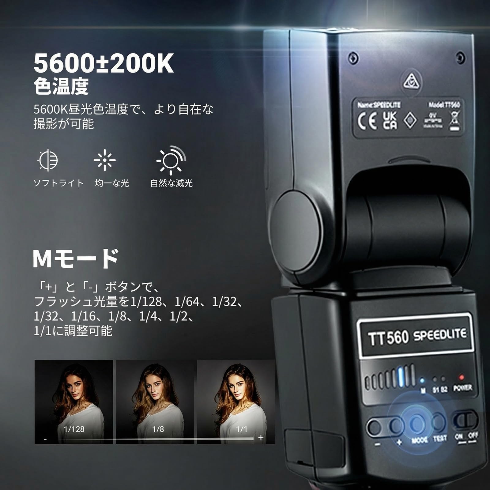 Amazon | NEEWER TT560 フラッシュストロボ カメラスピードライト GN38