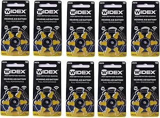 hearing aid battery Size 10 (PR70) (10 Packet=60 Batteries)