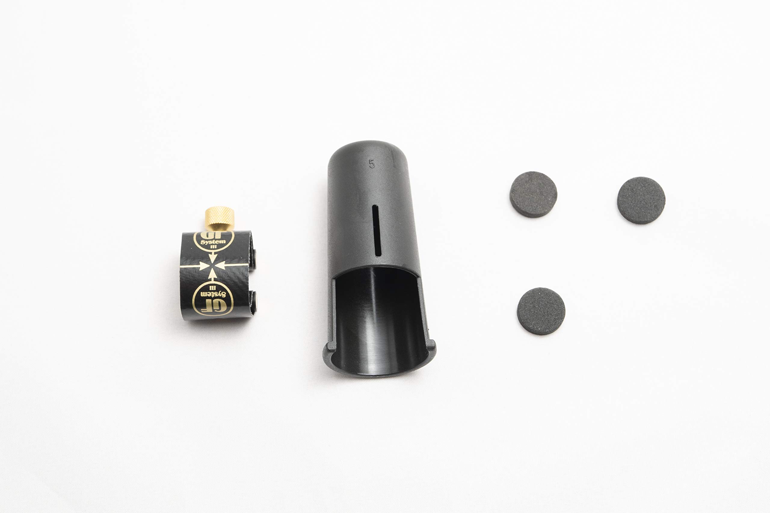 Legatura Small, Gold Line per sassofono contralto Ebonit