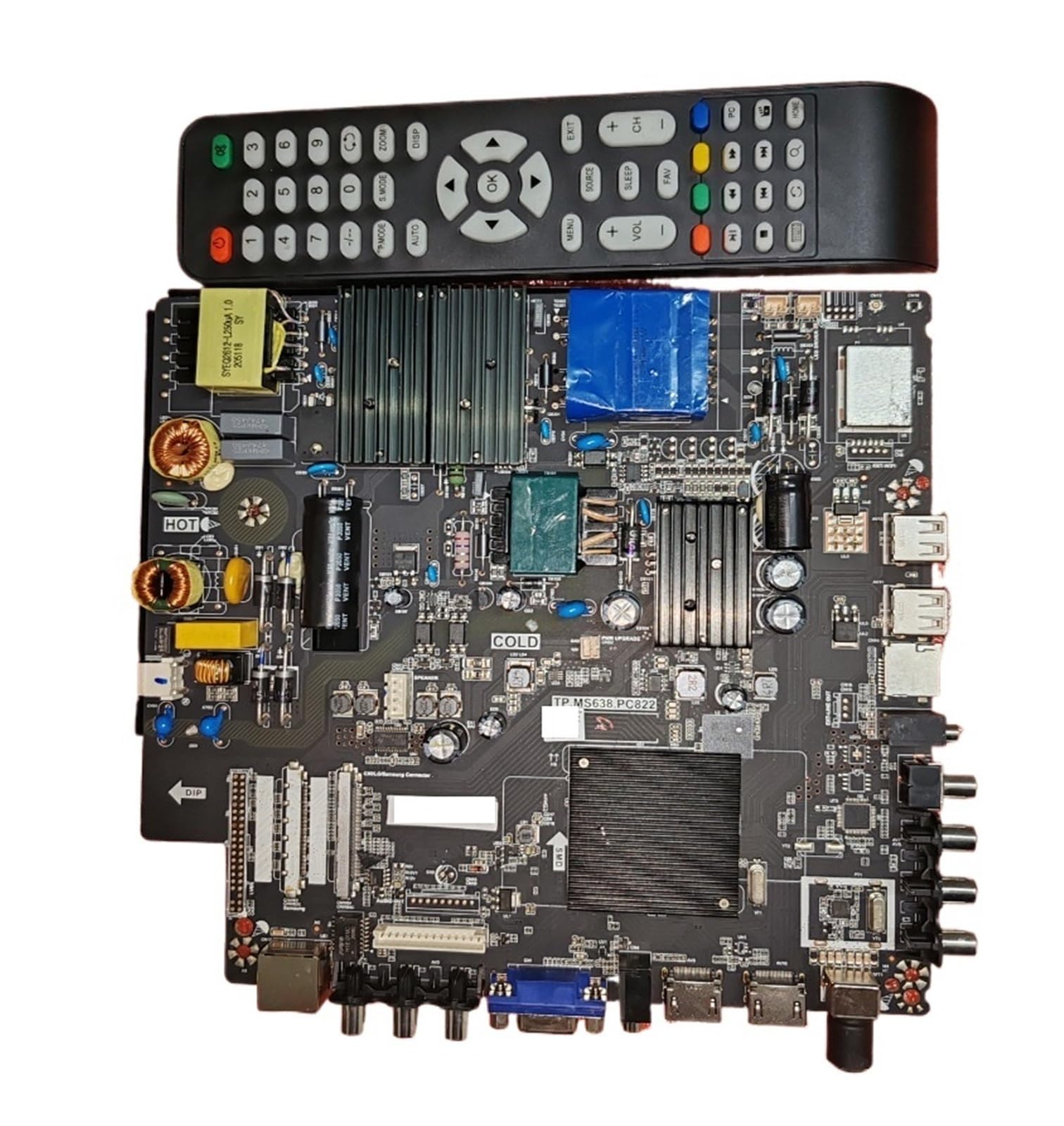 Scheda Madre TV Smart WiFi 4K 4-core – 1,5GB RAM + 8GB ROM, Senza CI, Aggiornabile Via Rete