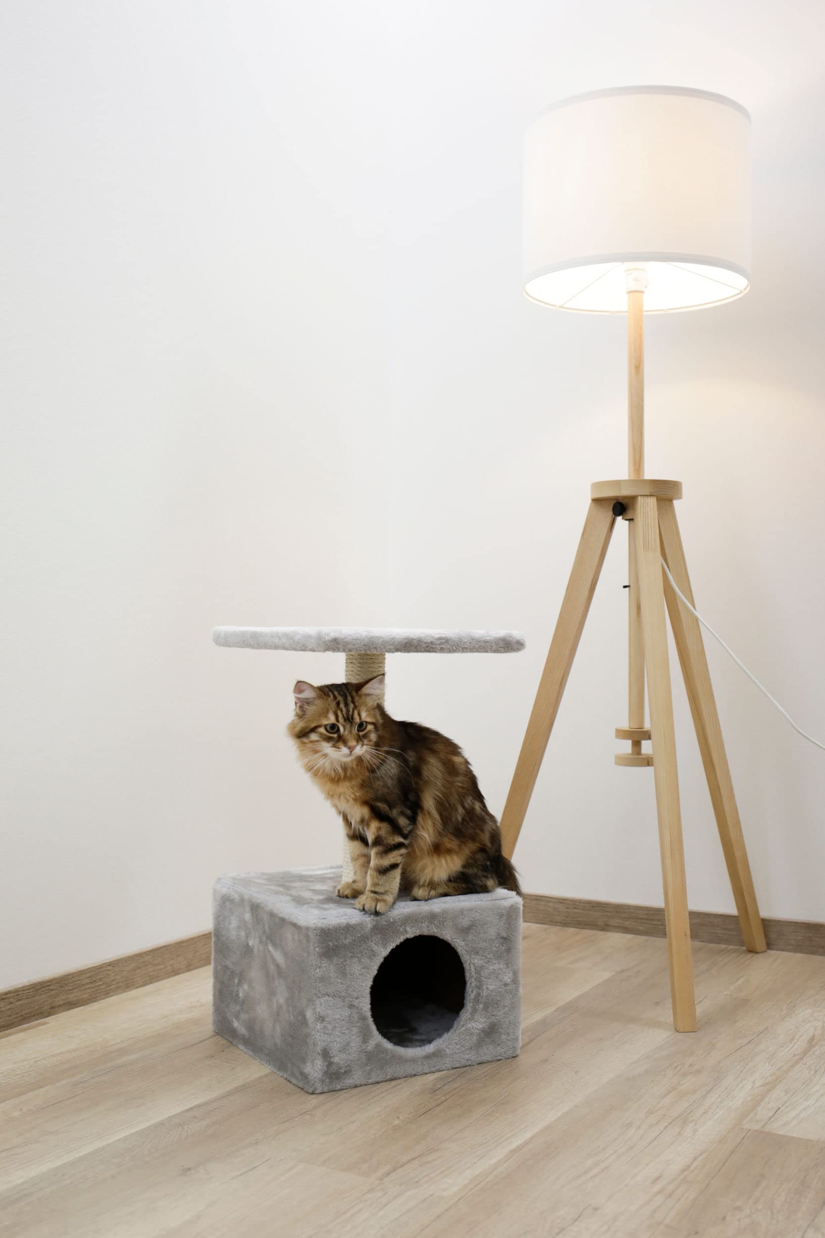 Kerbl Pet Arbre à Chat Amethyst Gris, 57cm
