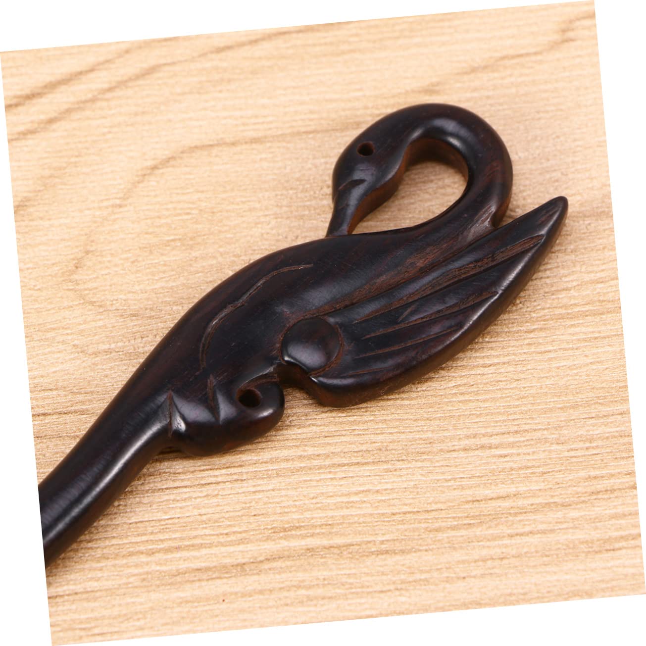 Beaupretty 3piezas Palillos De Pelo De Ébano Para Moños Horquillas De Madera Hechas Mano Para Mujeres Cabello Accesorios Elegantes Para Bodas y Ocasiones Especiales