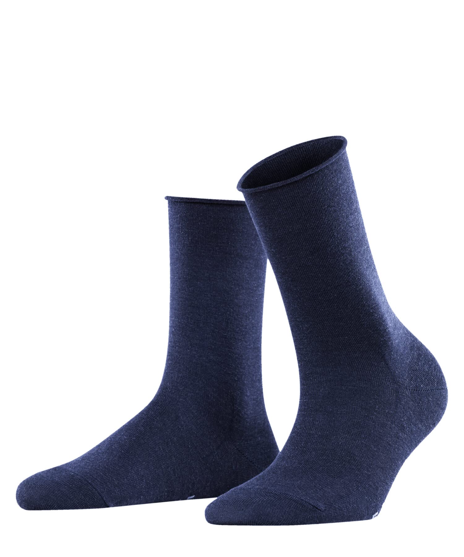 FALKE Women's Active Breeze Socks, Breathable, Cooling Effect, Lyocell, Crew Length, Sweat Wicking, Coolmax Clothing, 1 Pair 8-10.5 Navyblue