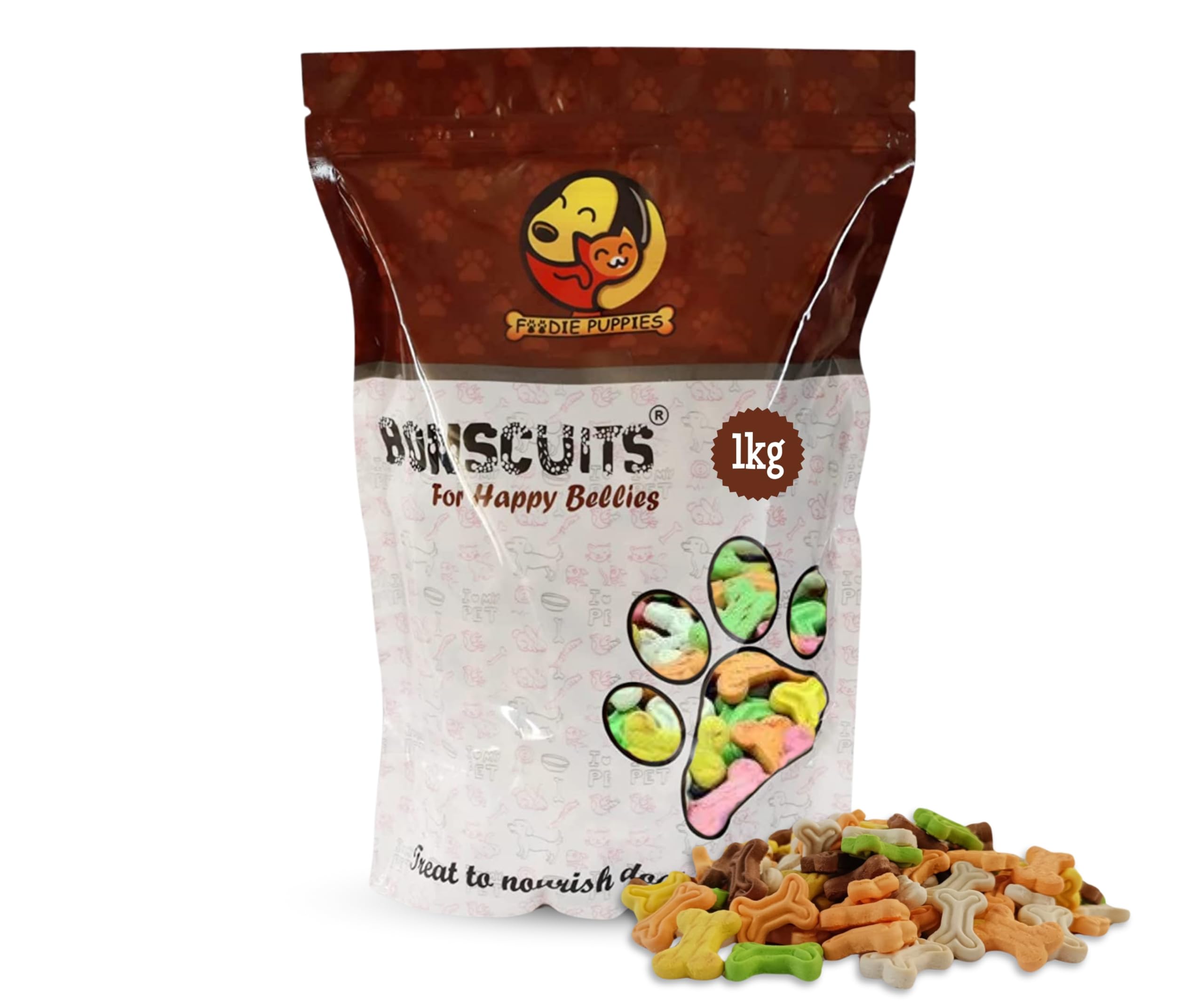 Foodie Puppies Freshly Baked Mix Assorted Treat Biscuits for Dogs and Puppies - 1Kg | Crunchy Texture | 100% Natural & Digestible | Enriched with Vitamins & Minerals (B07XNQ6LBG) Amazon Price History, Amazon Price Tracker