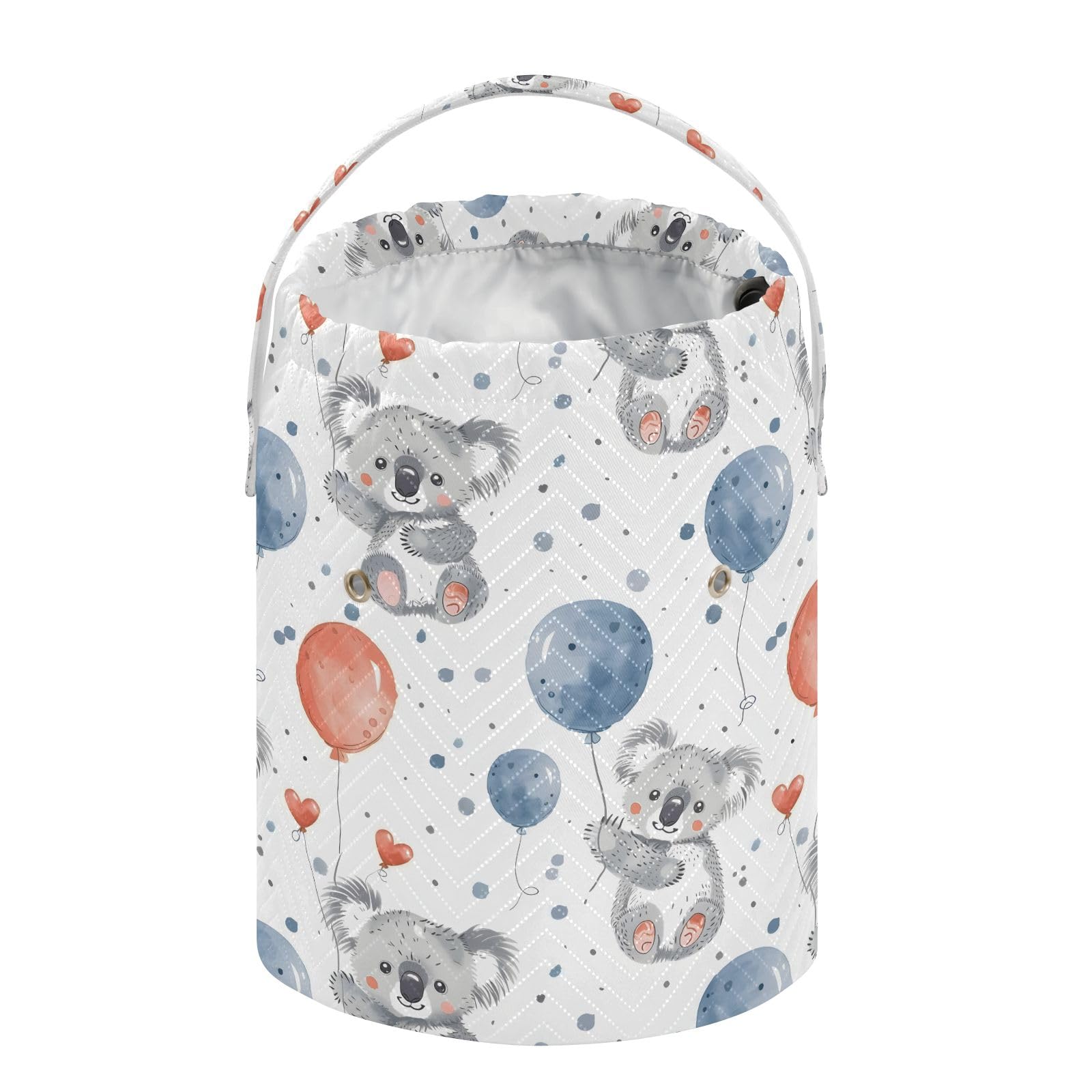 Yarn Storage Bag Small Crochet Bag Knitting Bag Organizer Koala Balloon Yarn Bags for Crocheting Basket