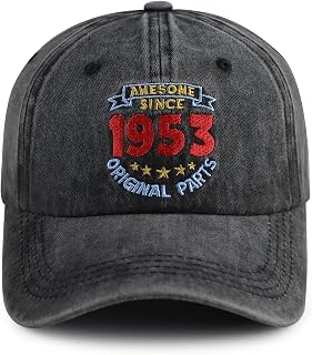 Gxaxyoupe 70th Birthday Gifts Baseball Cap for Men Women, It Took 70 Years to Look Good Adjustable Funny Embroidered Hat