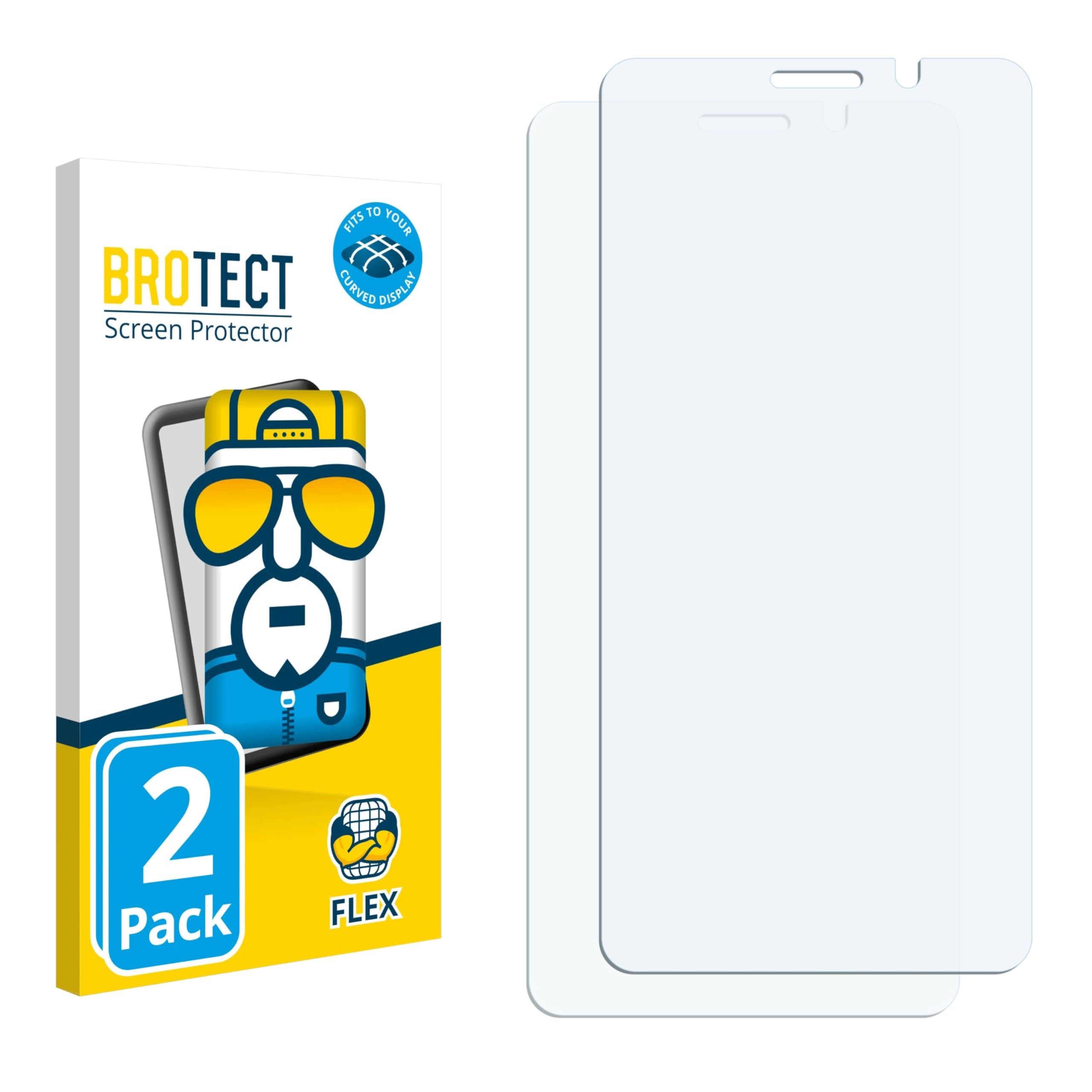 brotect Pellicola Copertura Completa Opaca per Motorola Razr 5G 2020 (Fronte Display) (2 Pezzi) Full-Cover 3D Curvo