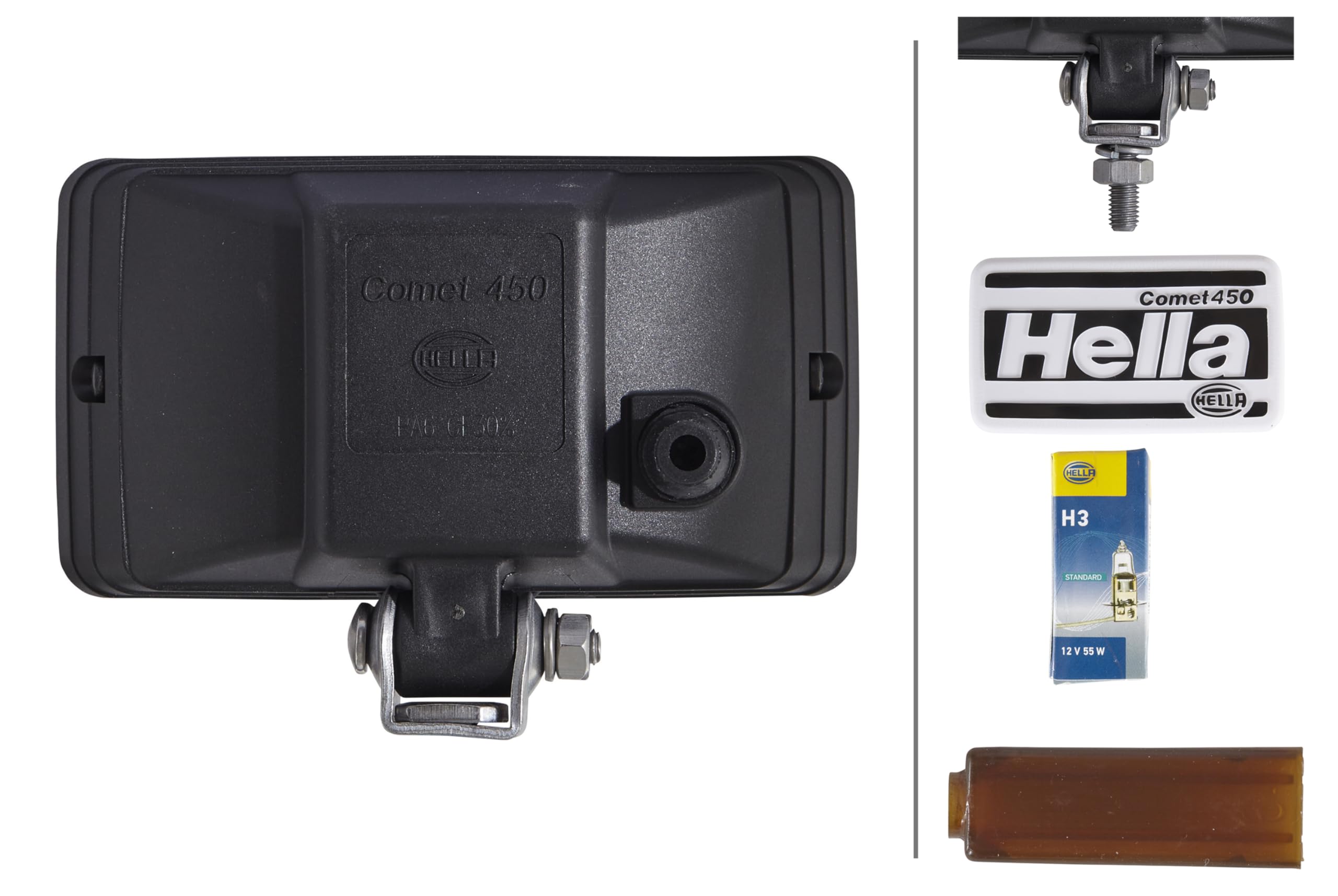 Amazon.com: HELLA 005860201 450 FOG LIGHT (CLEAR LENS) H3 12V SAE Amazon.com: HELLA 005860201 450 FOG LIGHT (CLEAR LENS) H3 12V SAE