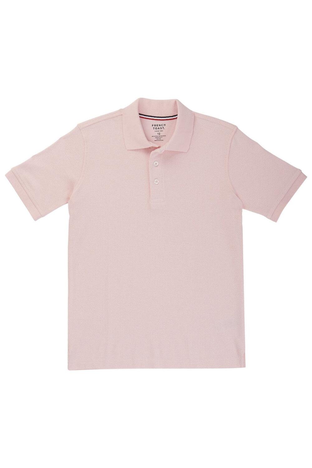 French Toast Big Boys' Short Sleeve Pique Polo