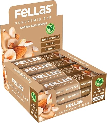 Fellas Karışık Kuruyemişli Bar 30 gr x 12 Adet
