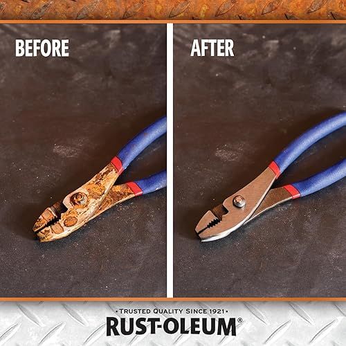 Miniatura 5 de Rust-Oleum Eliminador de óxido para remojar y bañar removedor de corrosión resistente para herramientas metálicas, automóviles, bicicletas,