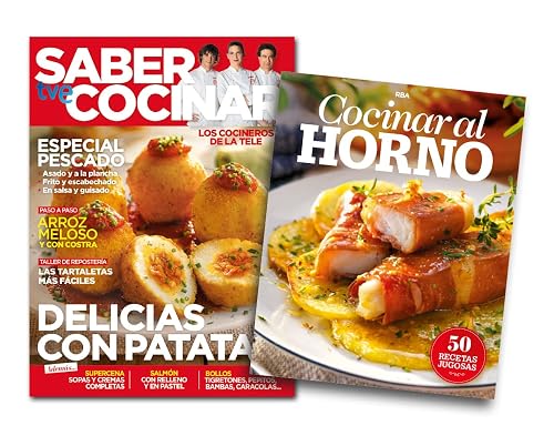 Pack Saber Cocinar #095 | Revista Especial Pescado + Libro Cocinar al Horno