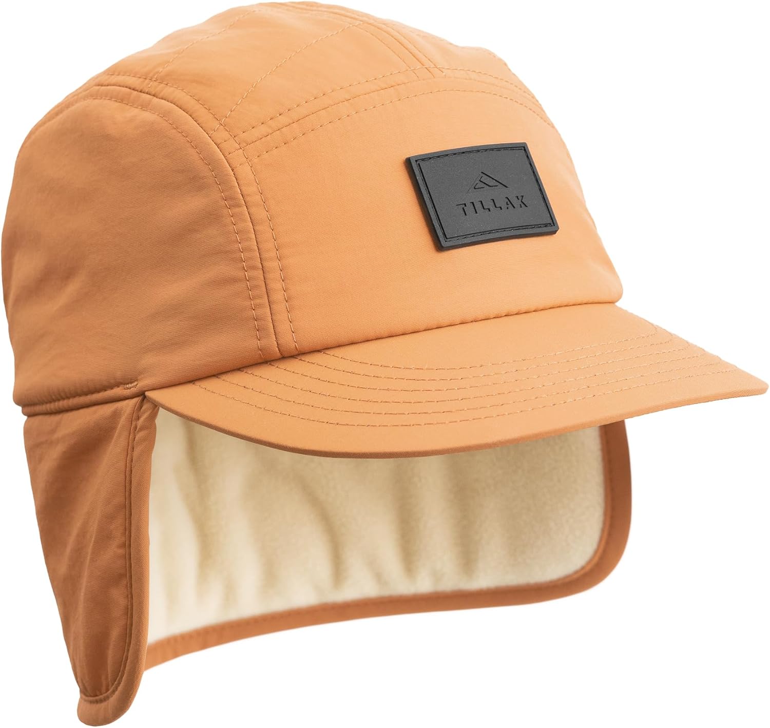 Tahoma Hat, Lightweight Insulated Winter Cap with Earflaps and Adjustable Spring Cord