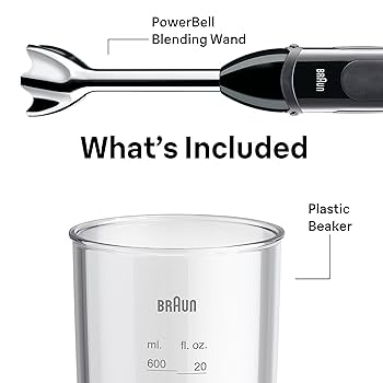 【新品】BRAUN MQ5035 BLUE Amazon.com: Braun MultiQuick 7 3-in-1 Immersion Blender with