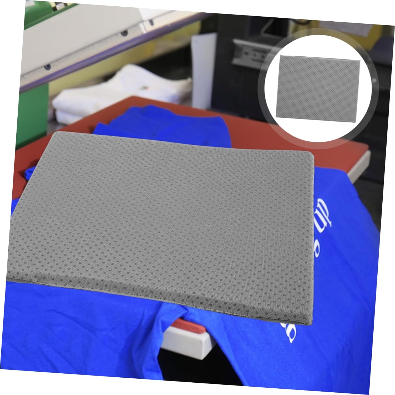 HAPINARY Machine Sponge Board Silicone Insulation Pad Hat Press Pad Thick Silicone Heat Insulation Pad Heat Insulated Pad Insulation Pad Heat Silicone Heater Pad Press Mat