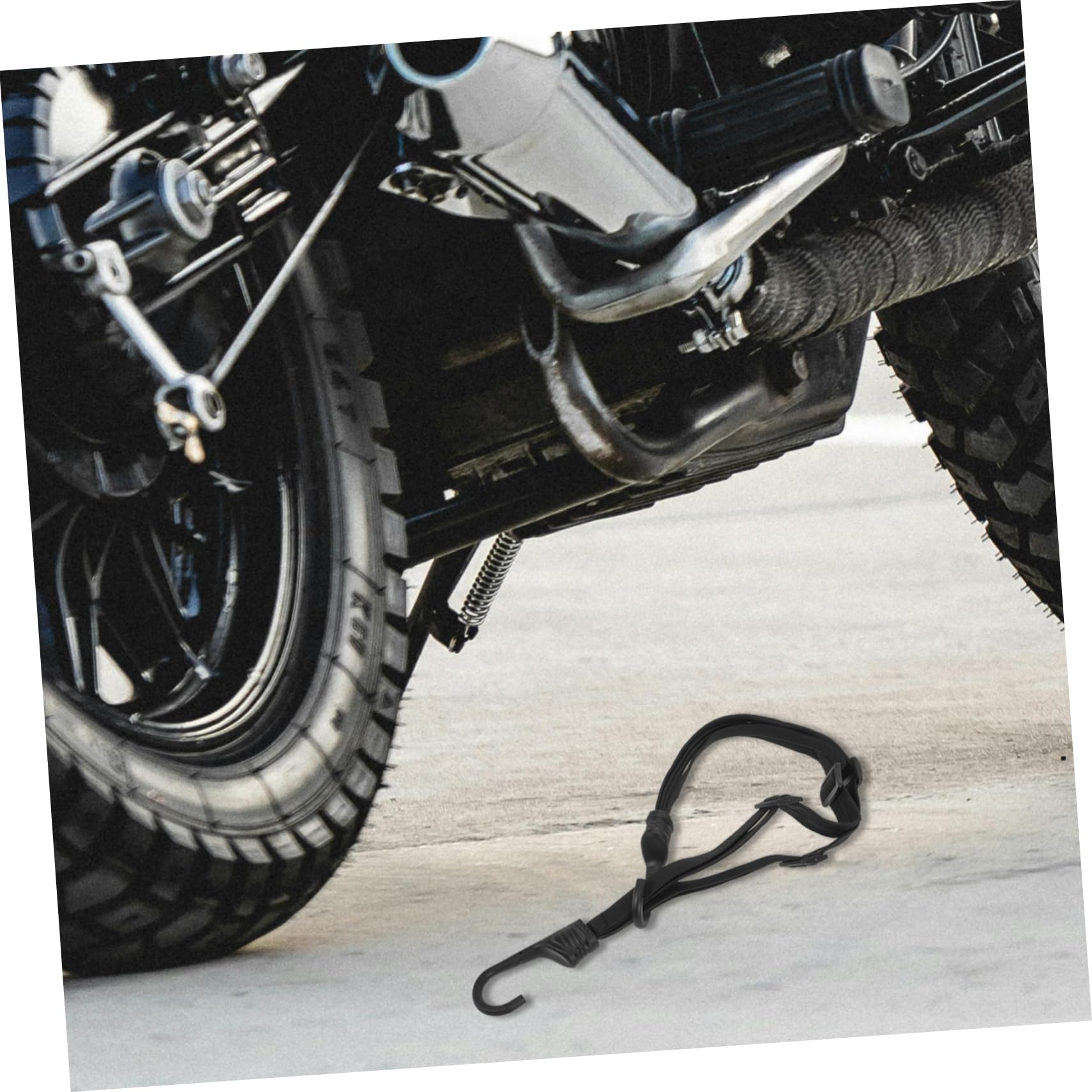SOESFOUFU Motorcycle Bungee Cord with Hooks Durable Elastic Luggage Strap for and Cargo Security Reliable Tie Down for Safe Transportation