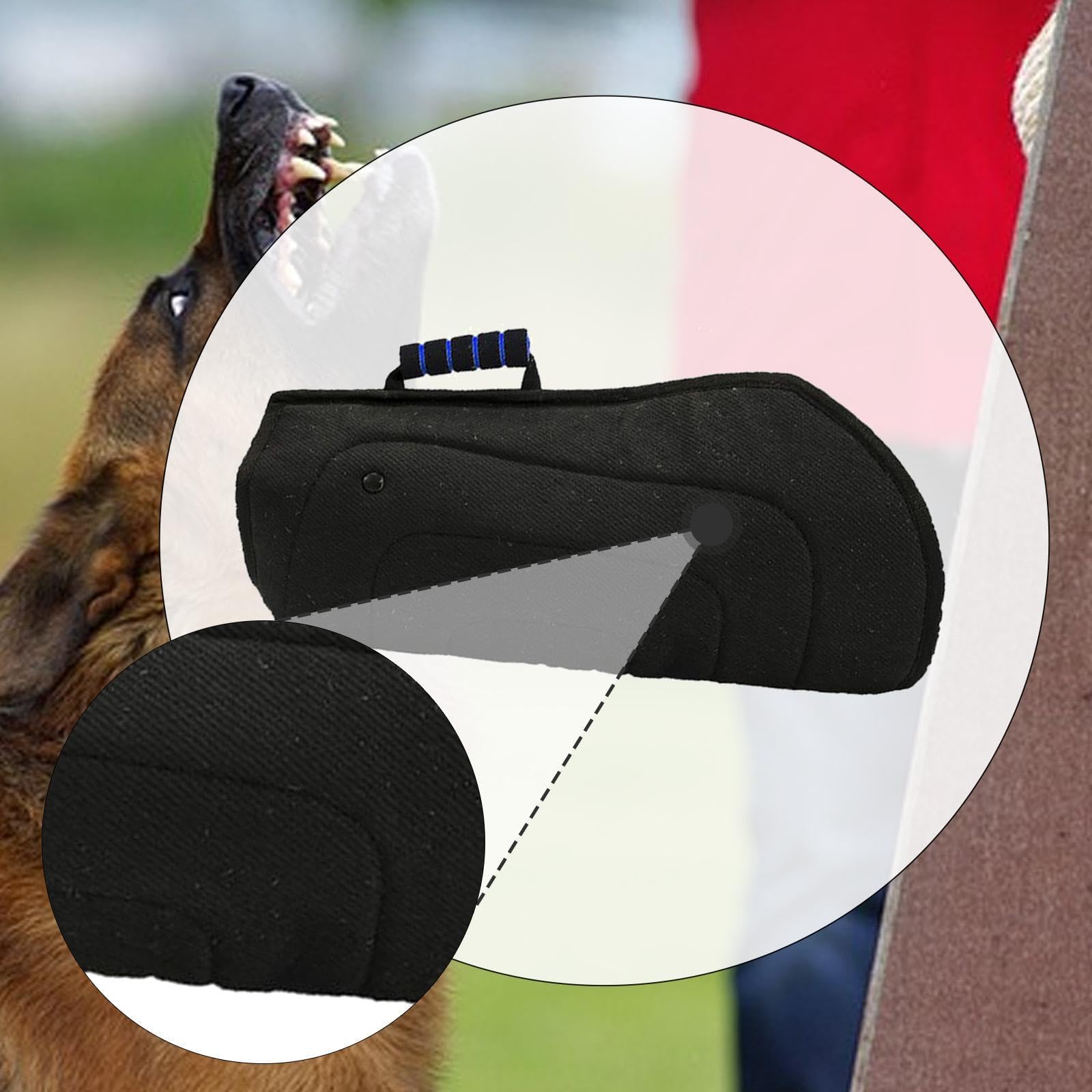 Manga de Protección para Ejercicio Canino Manguito de Mordida para Entrenamiento Juguete Mordedor Interactivo de Cachorros Protector de Antebrazo