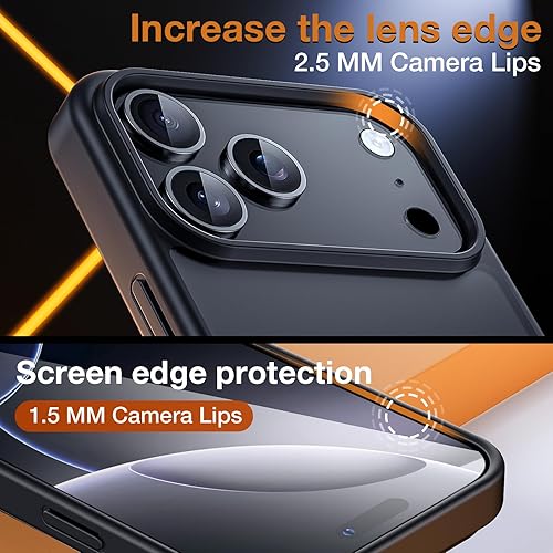 Miniatura 460 de Funda para iPhone 12, a prueba de golpes, para iPhone 12 Pro, protección contra caídas de grado militar, parte trasera dura, delgada, translúcida