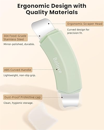 Miniatura 2 de Blackhead Remover Tool – Dual-Head Face Scraper & Pore Cleaner for Deep Facial Cleansing, Nose Scraper for Nose & T-Zone, Skin Care Tool for Men and