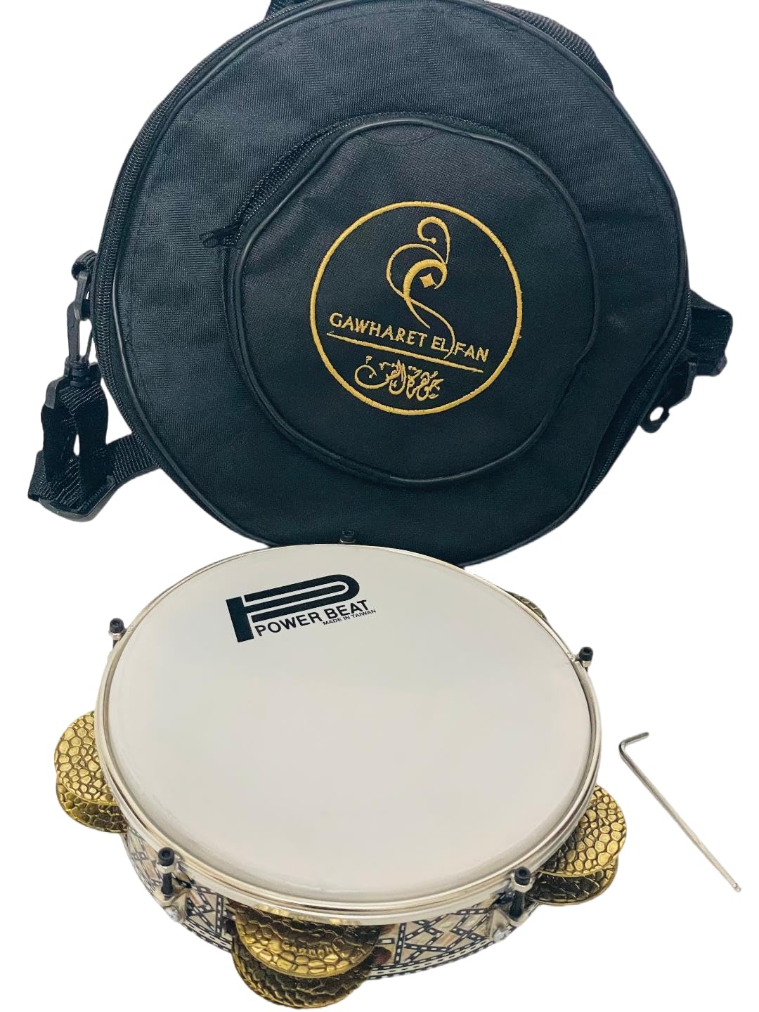 Amazon.com: professional Riq, Tambourine Mosaic inlaid mother of