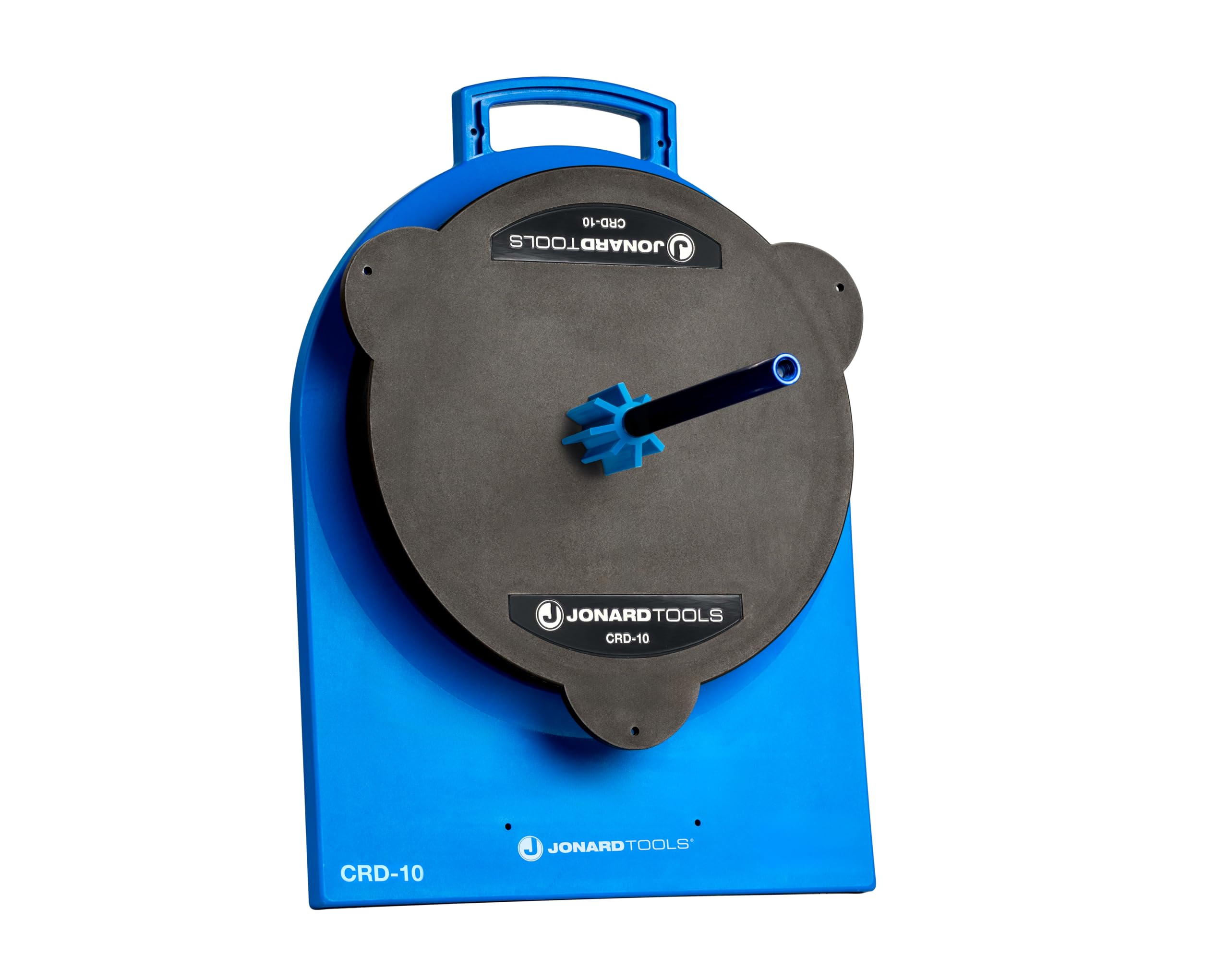 Jonard Tools CRD-10 Cable Reel Dispenser, 10" Diameter - Compact &amp; Portable Cable Drum Stand with Non-Slip Rubber Feet, Heavy Duty, Holds Up to 700 lb (318 kg)