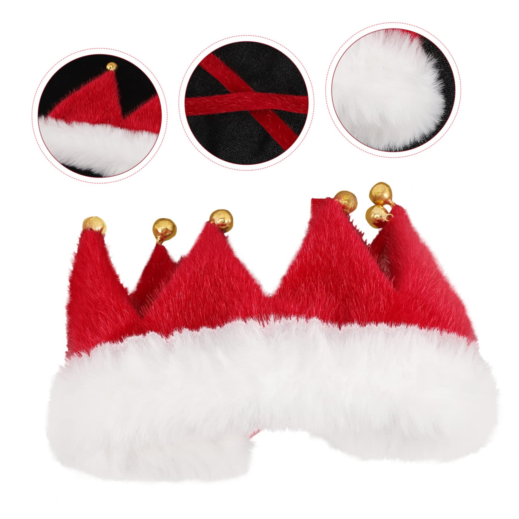 BESPORTBLE Collier Ajustable De Noël avec Clochettes pour Chien Et Chat Confortable Et Facile à Porter