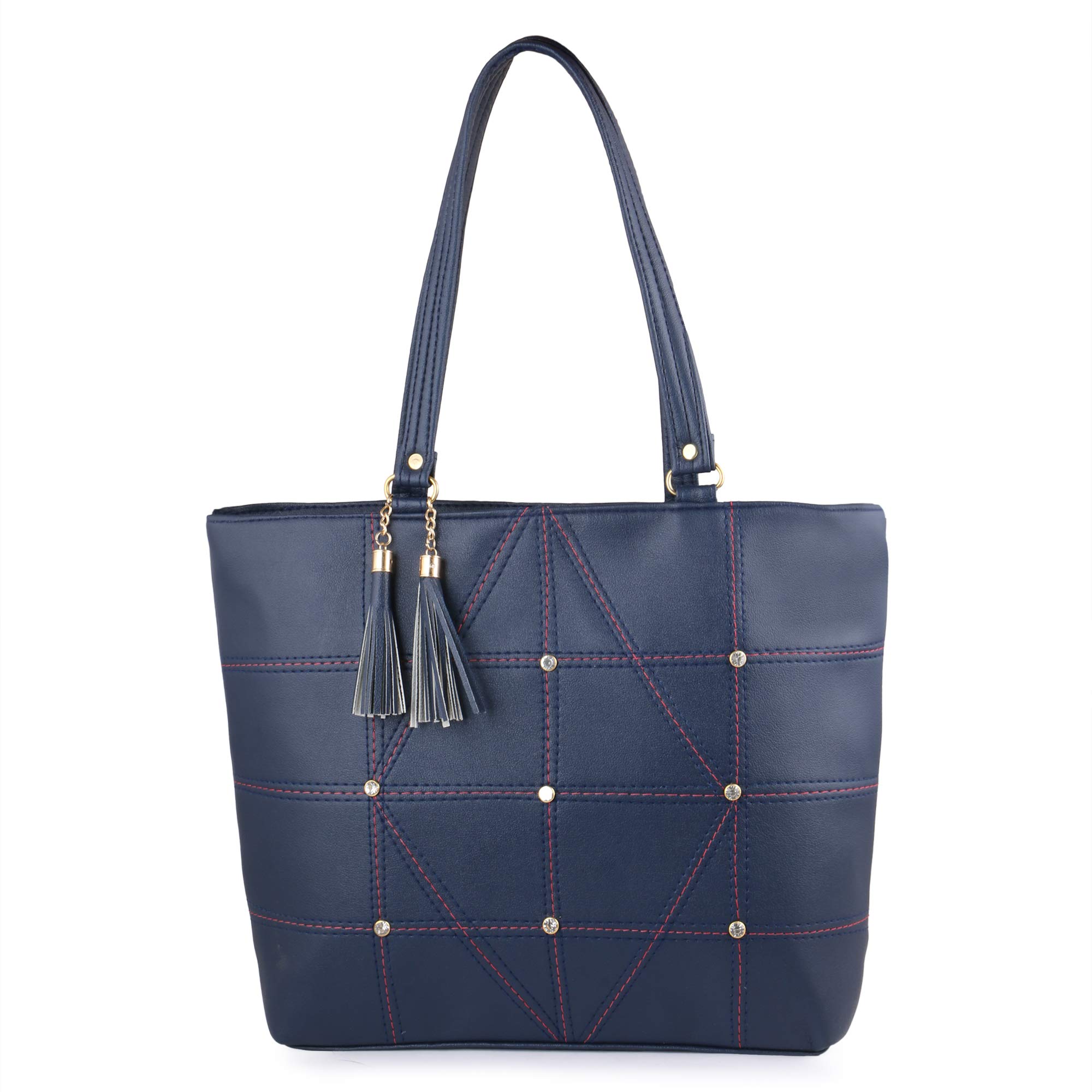 RITUPAL COLLECTION - Identify Your Look, Define Your StyleWomen's PU Shoulder Handbag (Blue)
