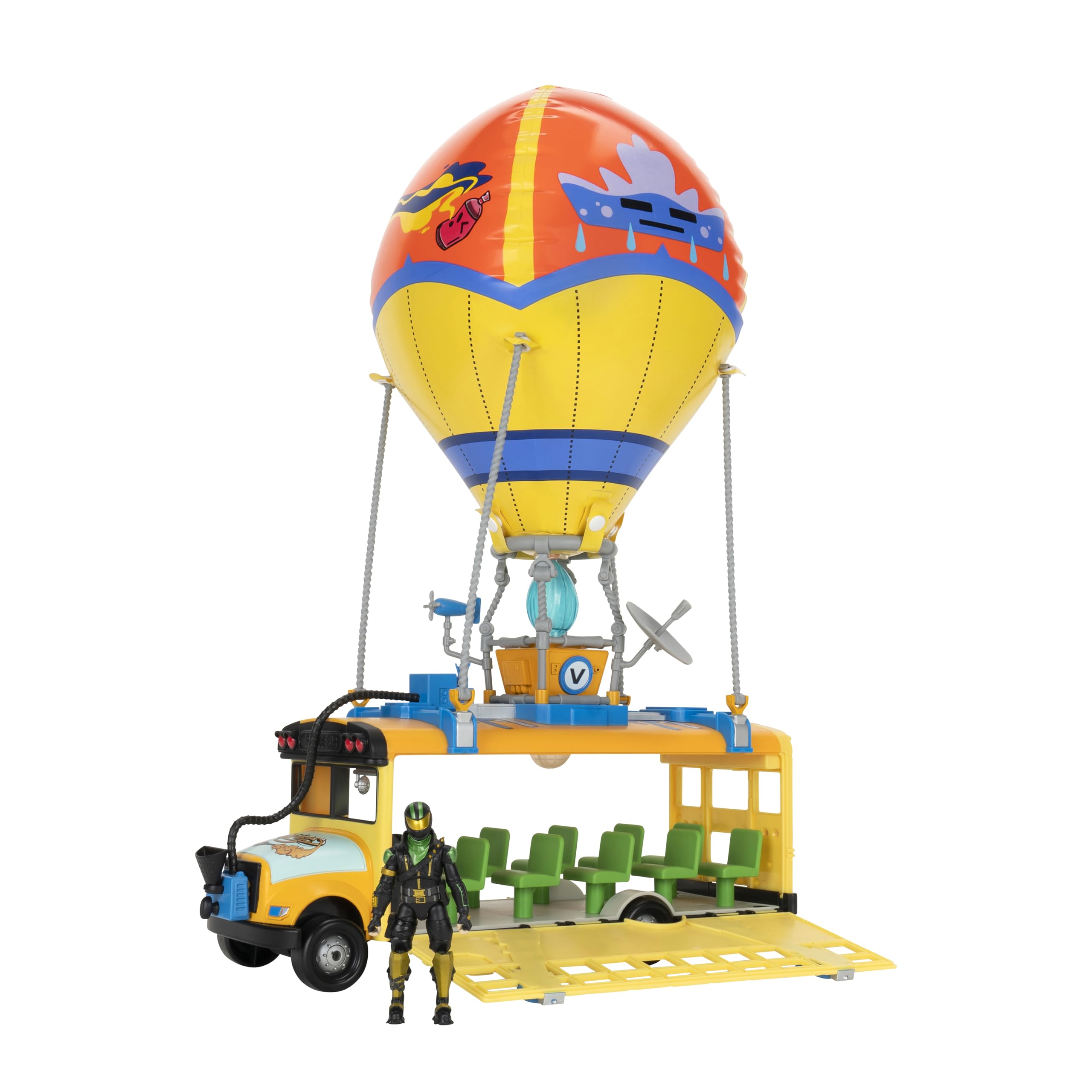 Amazon.co.jp: フォートナイトバトルバス - 14インチ車両 空気注入式