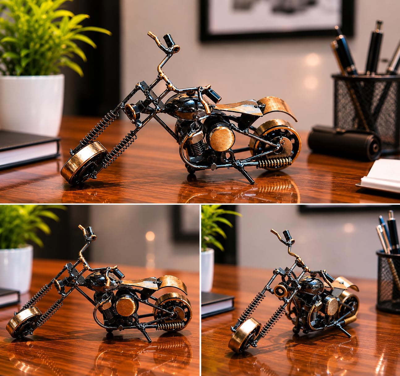 Iron Mini Bike Showpiece - Home Decor -5 Iron Mini Bike Showpiece - Home Decor -5