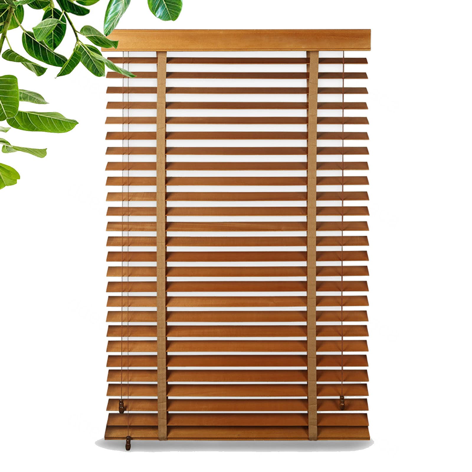 Persianas venecianas de madera horizontales para crear ambientes cálidos y relajantes