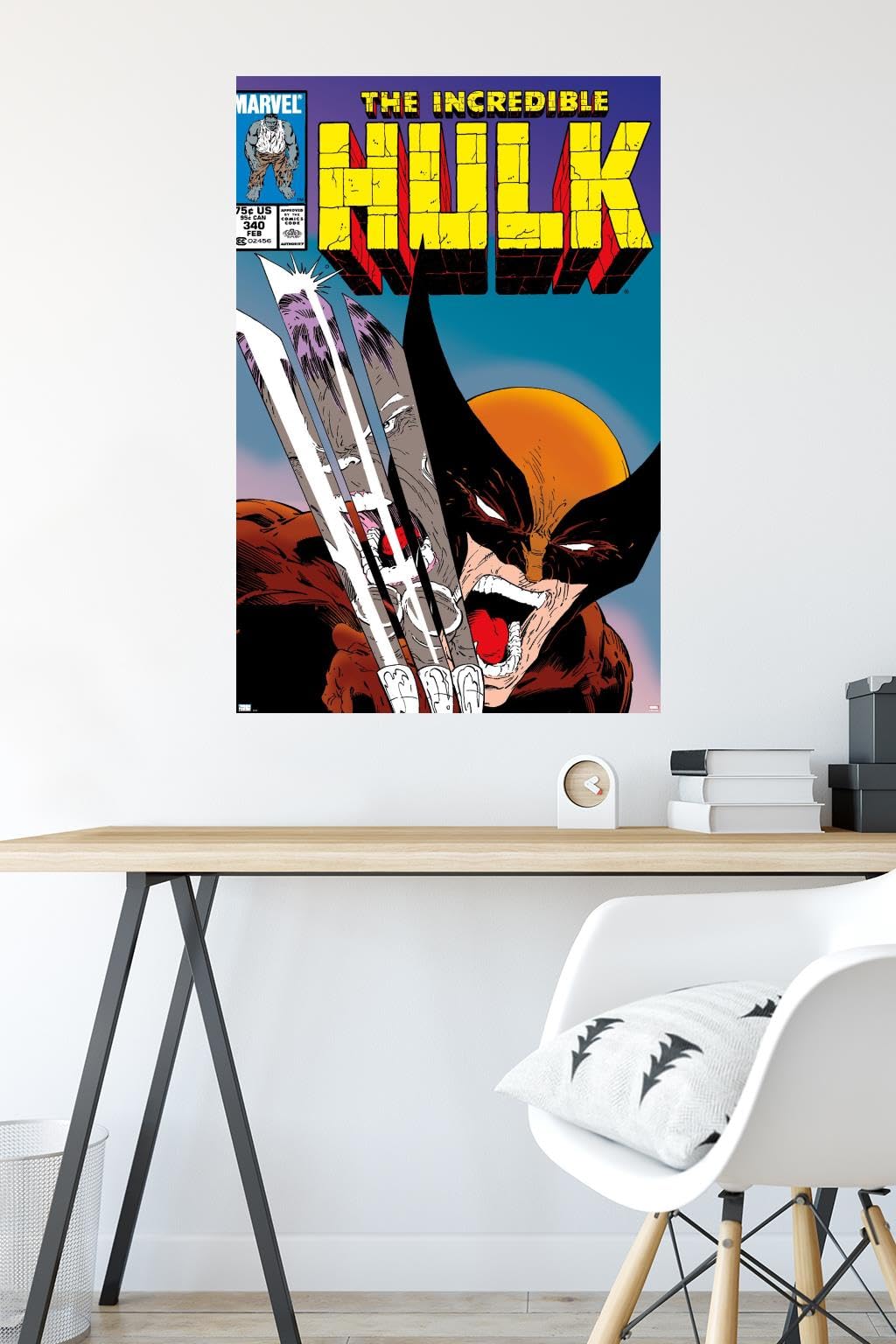 Amazon.com: Marvel Comics X-Men - Wolverine Incredible Hulk #340