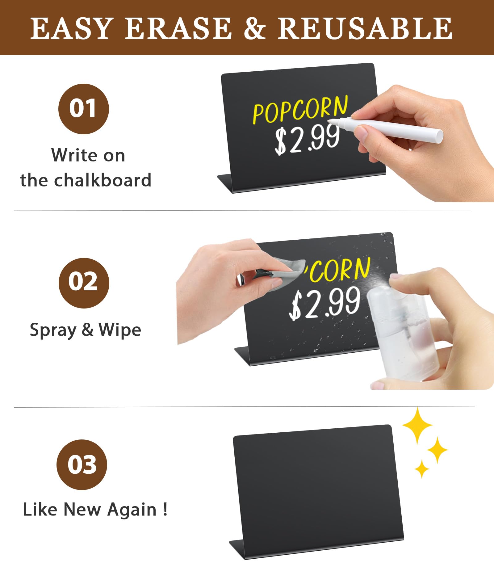 Food Labels for Buffet - Party Chalkboard Signs -5