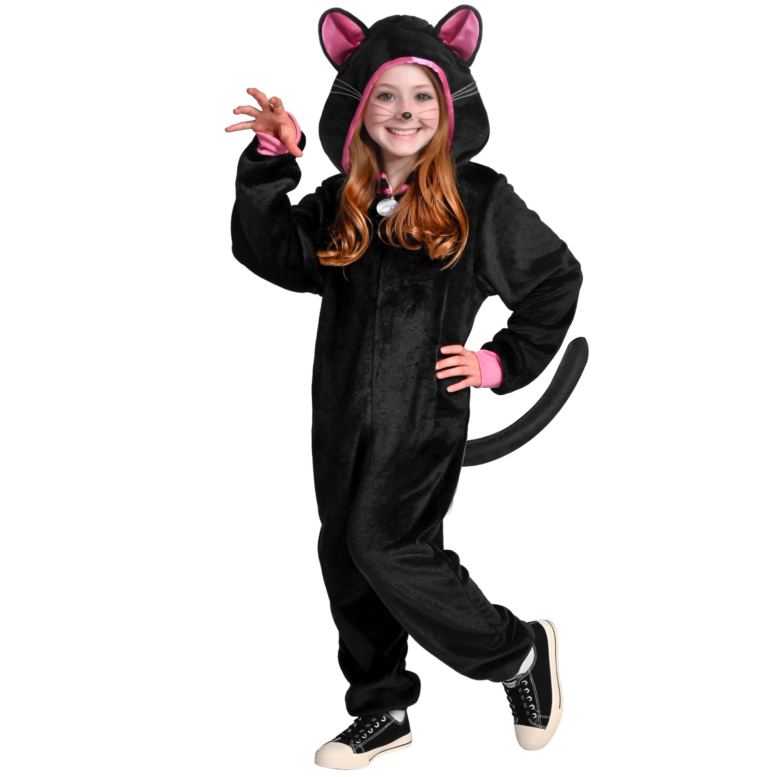Spooktacular Creations Halloween Animal Costume Kids, Animal Jumpsuit for Toddler Halloween Dress Up Costume Party