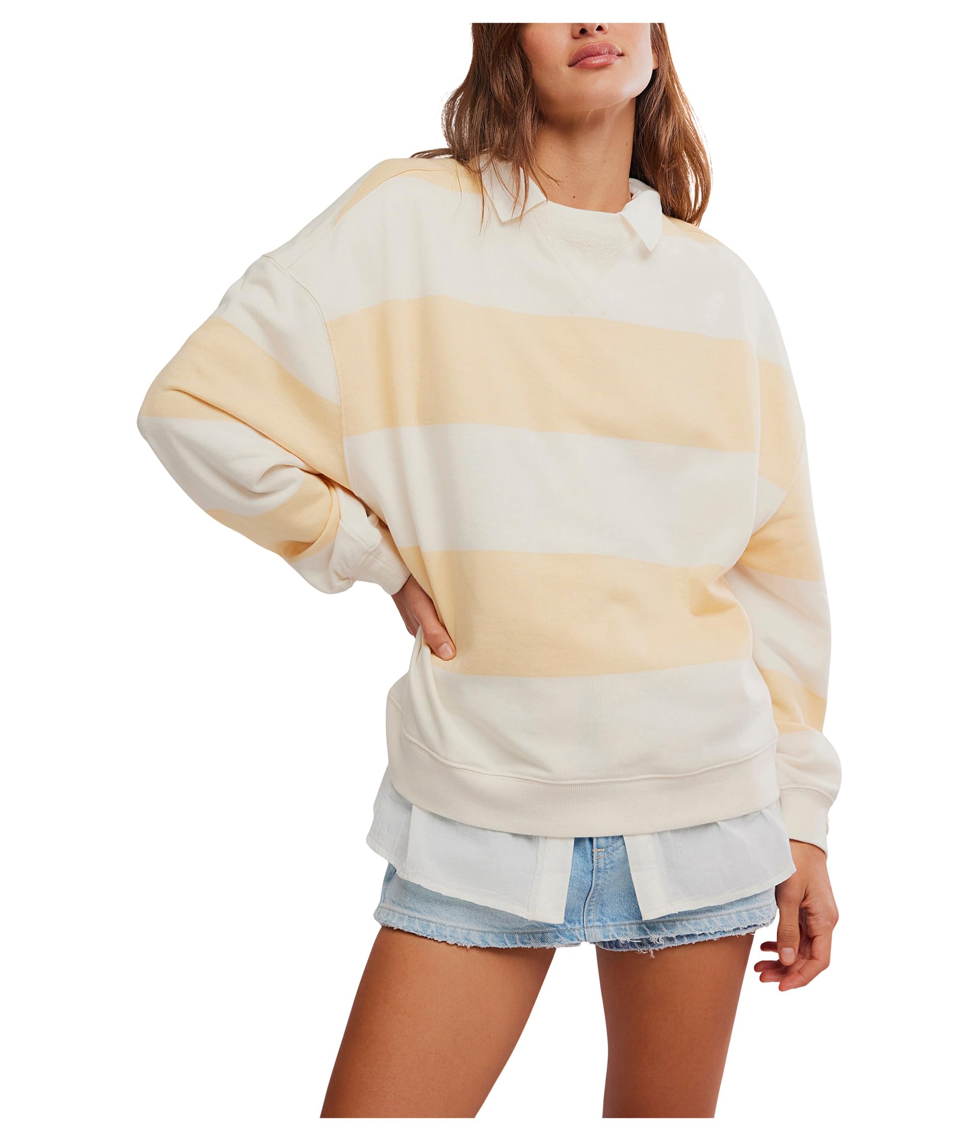 Free People We the Free Sweater Hoodie