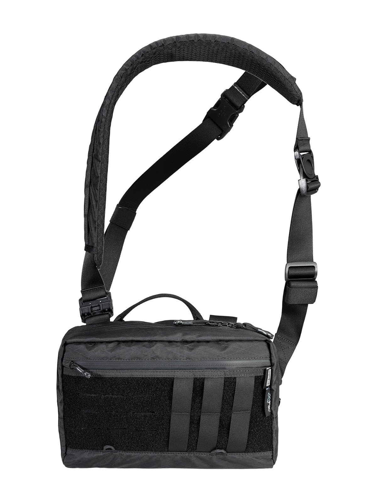 TACTICAL_GEEK Cache L3 Pro EDC torba na ramię, torba na klatkę piersiową z regulowanym paskiem, torba na ramię do codziennego użytku na zewnątrz i w podróży, duża pojemność, organizer na aparat, drony