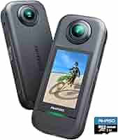 【ほぼ新品】akaso360 Amazon | AKASO 360 360度カメラ アクションカメラ-5.7K360度