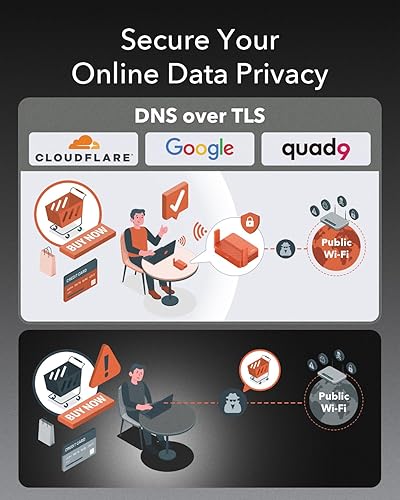 Miniatura 4 de Cudy AC1200 Router de viaje Wi-Fi de tamaño bolsillo, extensorrepetidor para hotel y red pública, WISP, cliente y servidor VPN, USB, TR1200