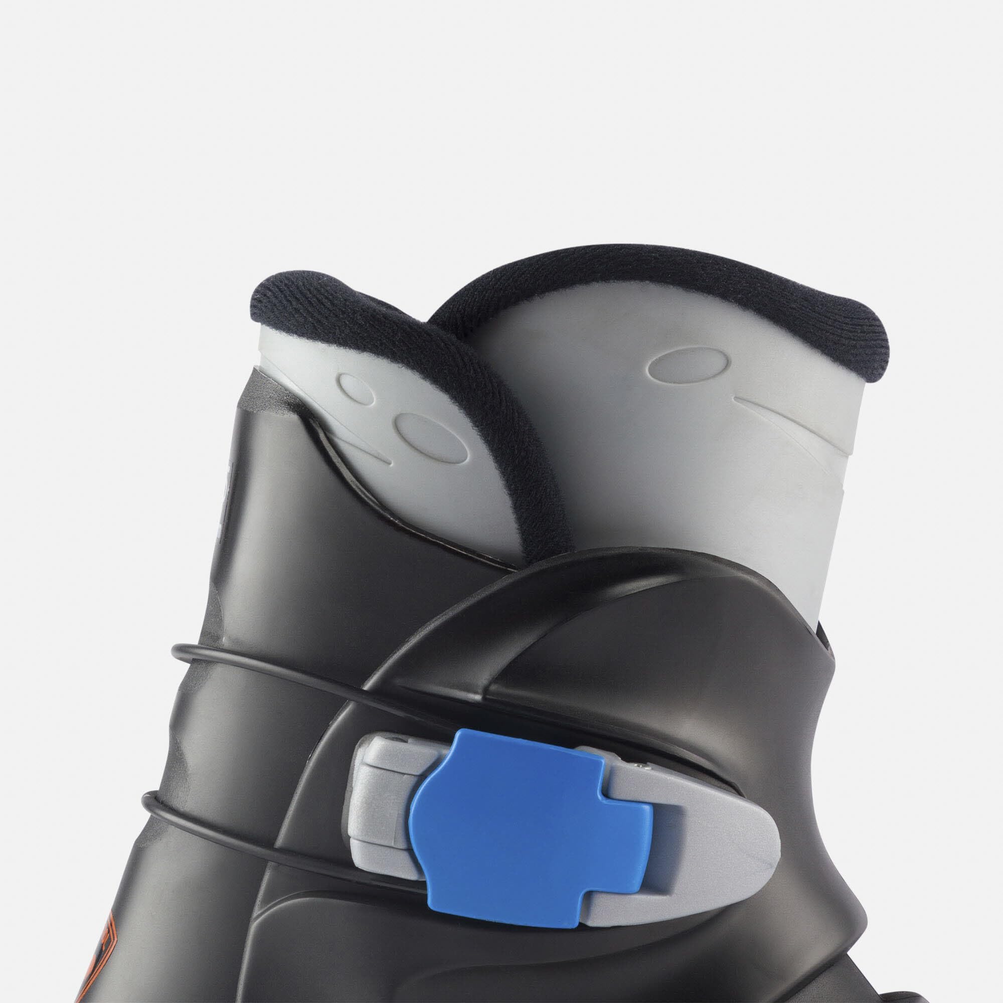 Rossignol Kinder Skischuhe COMP J1-21,5/34 - Schwarz, Dämpfung, weicher Flex, Thermogeformte Innenschuhe