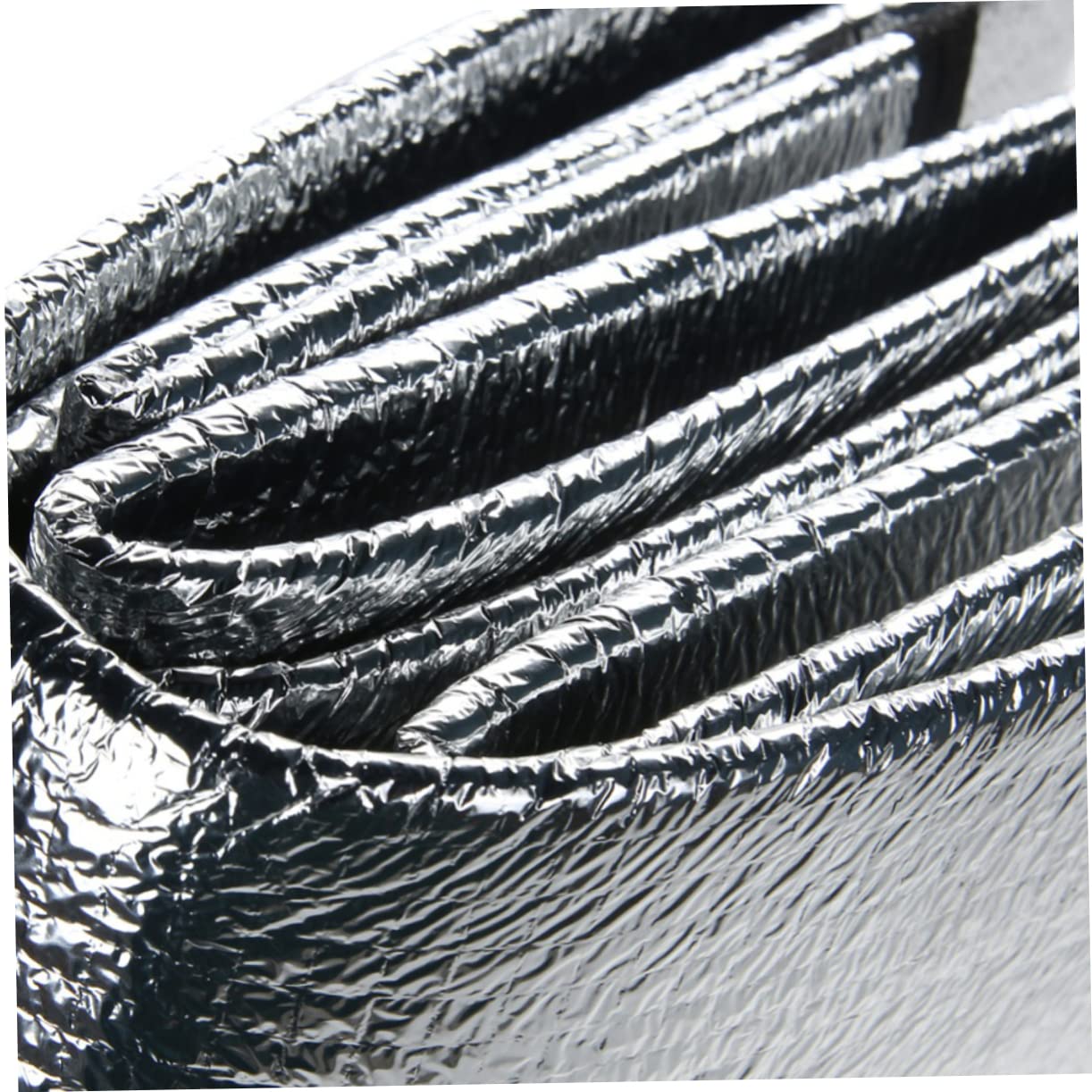 HONMEET Camping Mat Aluminum Foil Picnic Sleeping Pad for Outdoor Use Double Sided Protection from Damp Grass and Portable Design with Carry