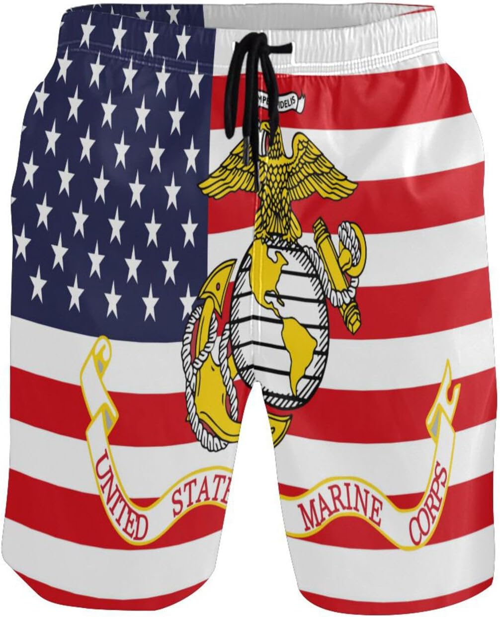 Men’s Swim Trunks Retro Horse Desert Cowboys Summer Beach Shorts Quick Dry Bathing Suits with Mesh Lining