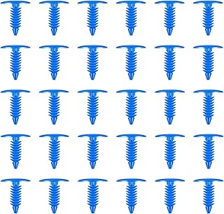 Queekay 50 Pcs Honeycomb Pins for Laser Cutting 7.5-8 mm Laser Honeycomb Bed Hold Down Pin Machine Fixing Needle Working Table Cutter and Engraver Machine Accessories (Blue)
